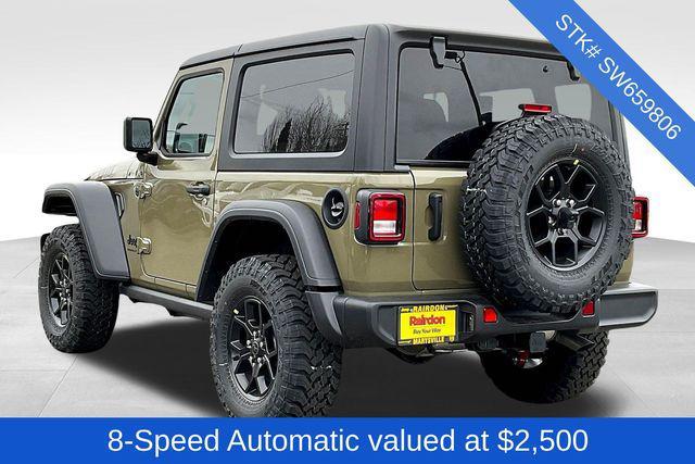 new 2025 Jeep Wrangler car, priced at $44,480