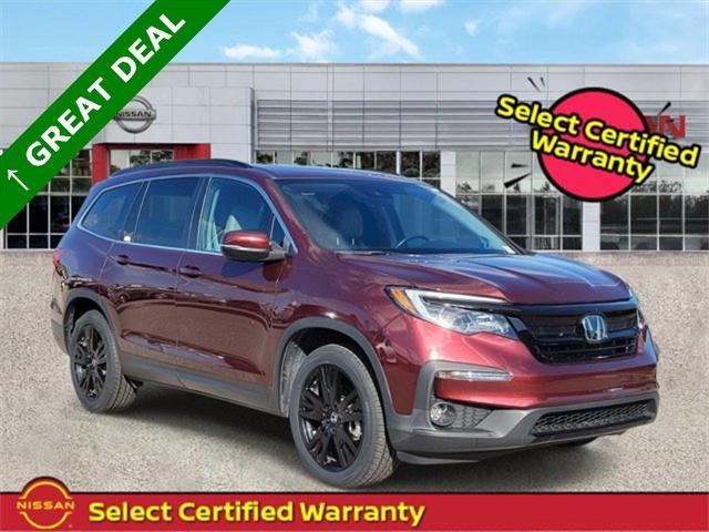 used 2022 Honda Pilot car, priced at $24,999