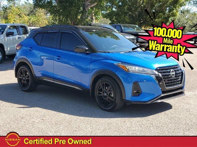 used 2022 Nissan Kicks car, priced at $18,988