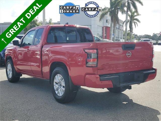 used 2022 Nissan Frontier car, priced at $21,999