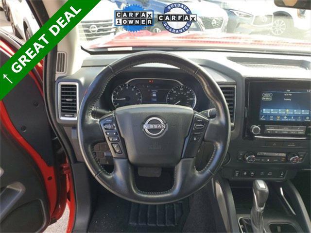 used 2022 Nissan Frontier car, priced at $21,999