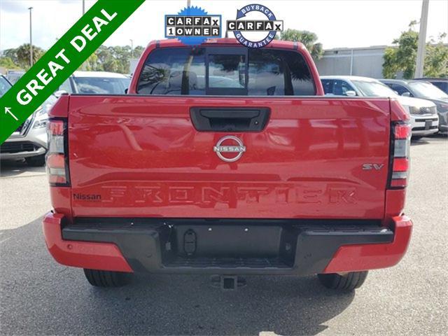 used 2022 Nissan Frontier car, priced at $21,999