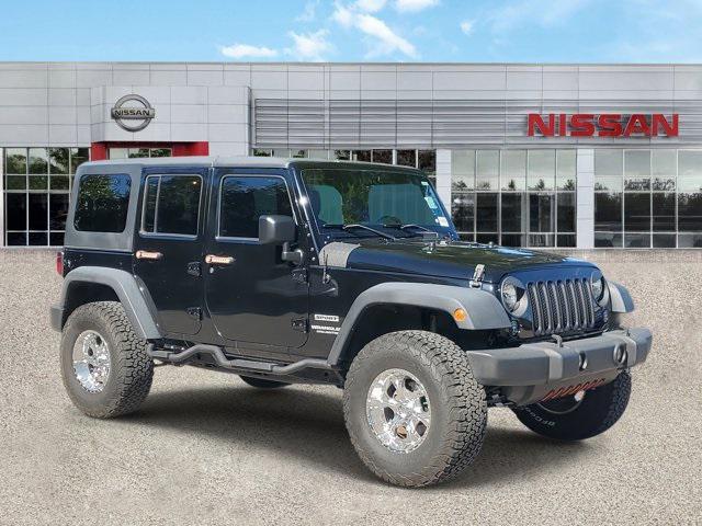 used 2015 Jeep Wrangler Unlimited car, priced at $15,999