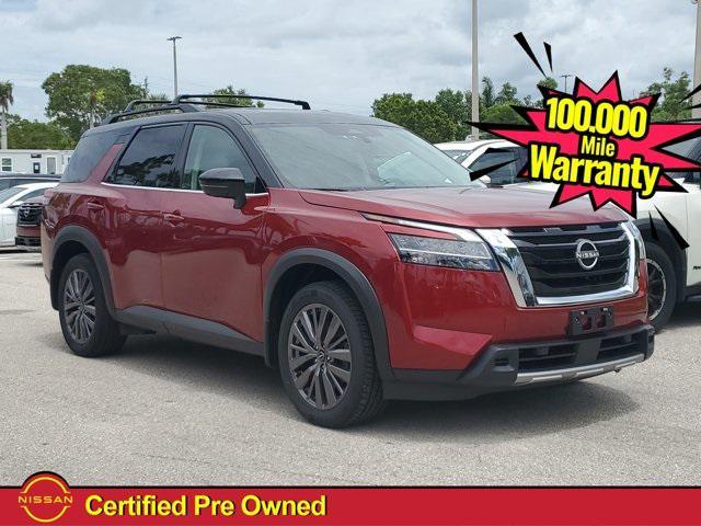 used 2024 Nissan Pathfinder car, priced at $37,999