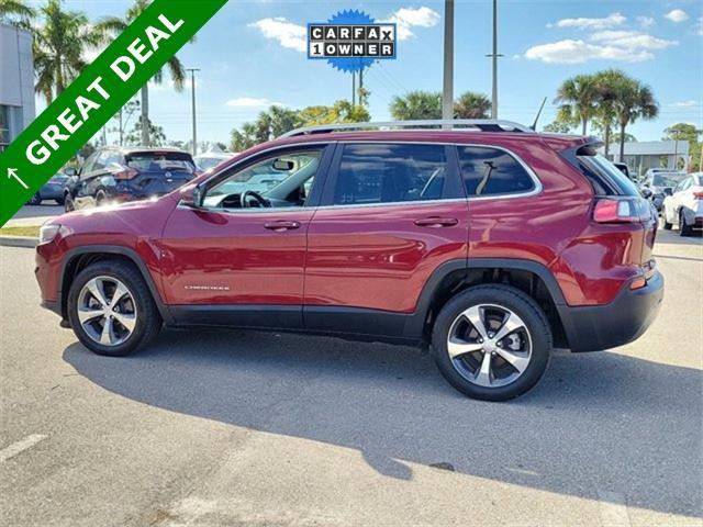 used 2019 Jeep Cherokee car, priced at $13,999