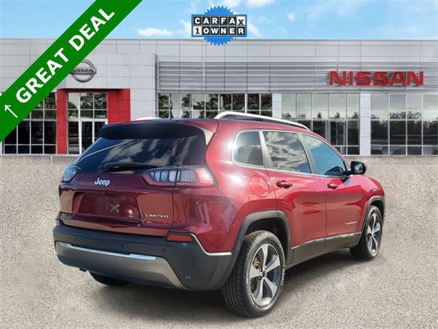 used 2019 Jeep Cherokee car, priced at $13,999