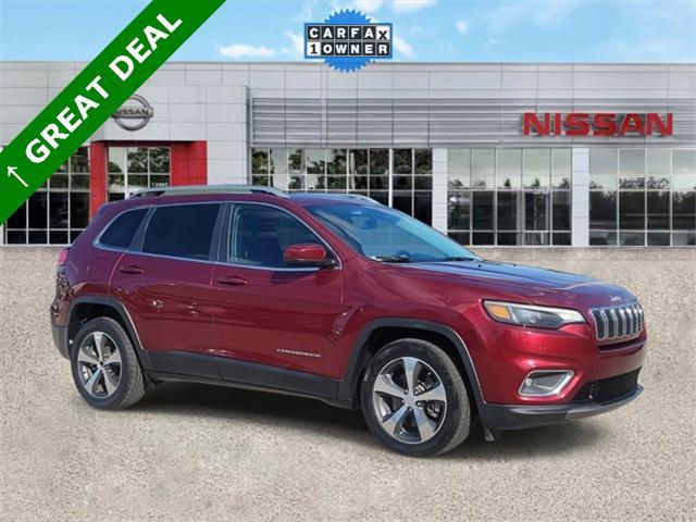 used 2019 Jeep Cherokee car, priced at $13,999