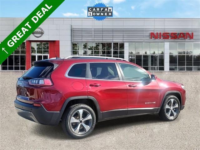 used 2019 Jeep Cherokee car, priced at $13,999