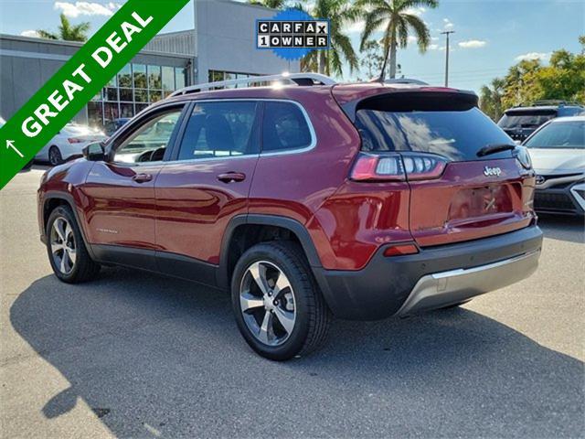 used 2019 Jeep Cherokee car, priced at $13,999