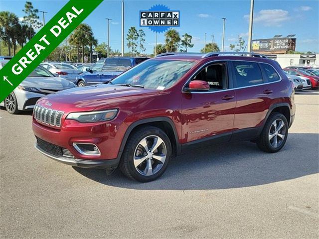 used 2019 Jeep Cherokee car, priced at $13,999