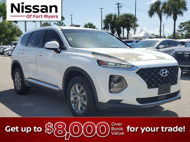 used 2019 Hyundai Santa Fe car, priced at $13,999