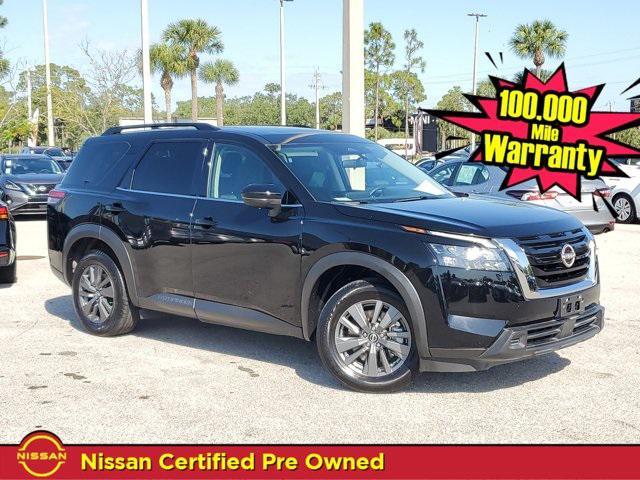 used 2023 Nissan Pathfinder car, priced at $38,999