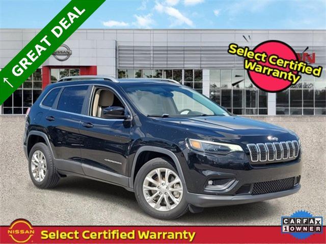 used 2019 Jeep Cherokee car, priced at $18,999