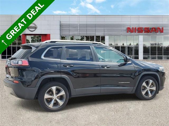 used 2019 Jeep Cherokee car, priced at $17,999