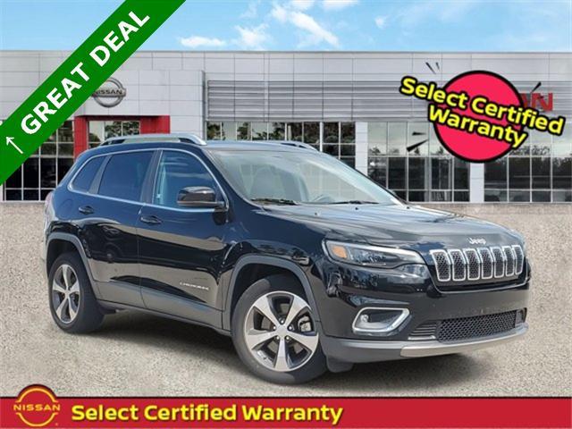 used 2019 Jeep Cherokee car, priced at $17,999