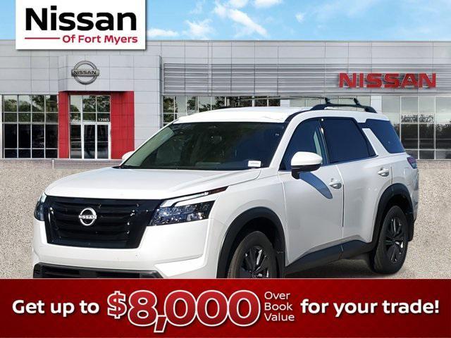 new 2025 Nissan Pathfinder car, priced at $38,007