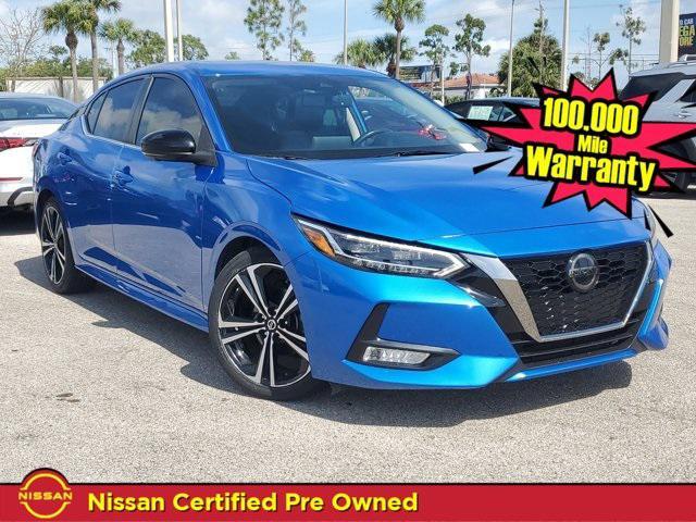 used 2021 Nissan Sentra car, priced at $23,999