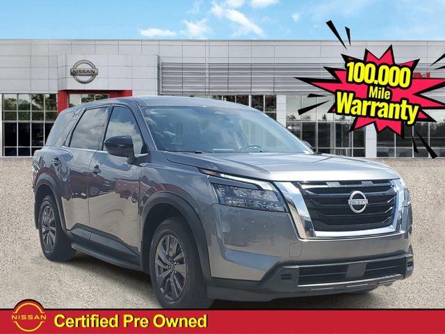 used 2024 Nissan Pathfinder car, priced at $26,999