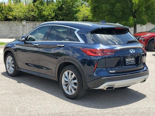used 2022 INFINITI QX50 car, priced at $26,999