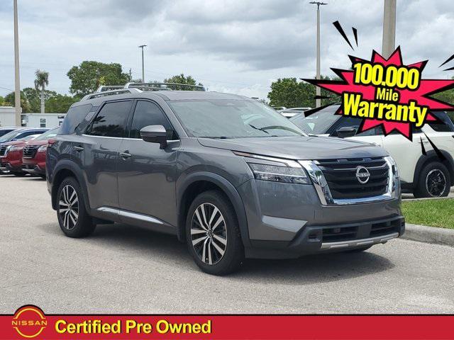 used 2023 Nissan Pathfinder car, priced at $34,999