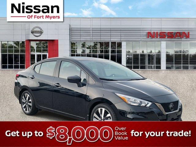 used 2021 Nissan Versa car, priced at $9,999