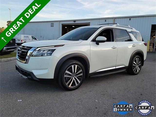 used 2024 Nissan Pathfinder car, priced at $39,999