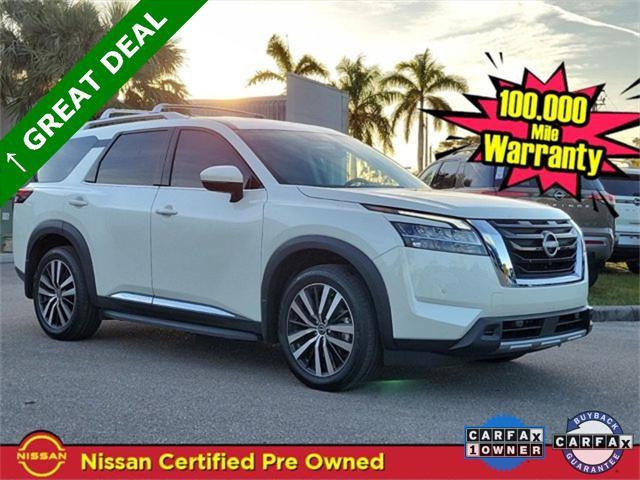 used 2024 Nissan Pathfinder car, priced at $39,999