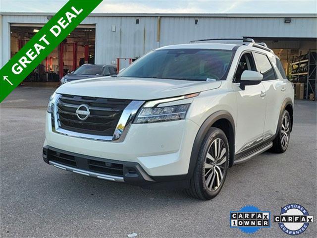 used 2024 Nissan Pathfinder car, priced at $39,999