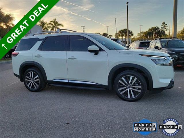 used 2024 Nissan Pathfinder car, priced at $39,999