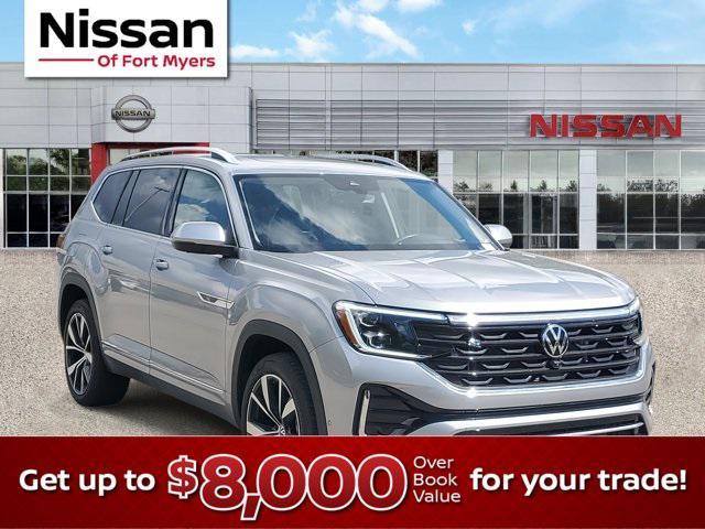used 2024 Volkswagen Atlas car, priced at $44,999