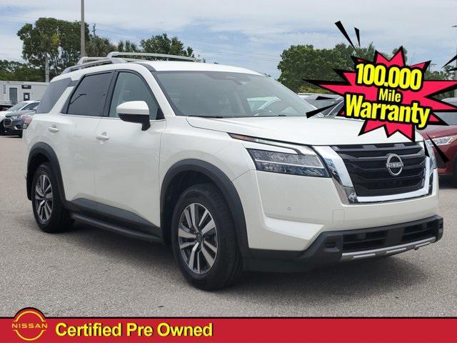 used 2024 Nissan Pathfinder car, priced at $32,999