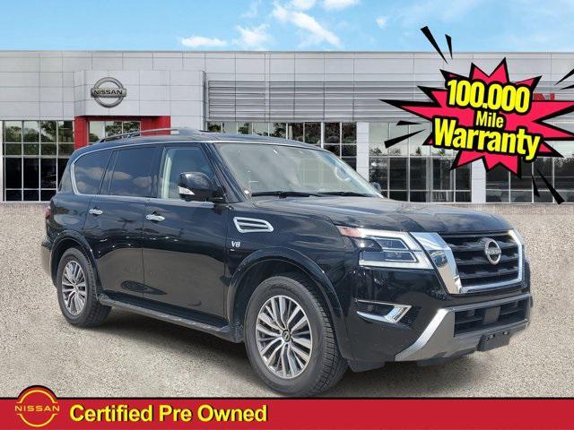 used 2022 Nissan Armada car, priced at $31,999