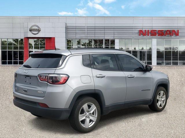 used 2022 Jeep Compass car, priced at $18,999