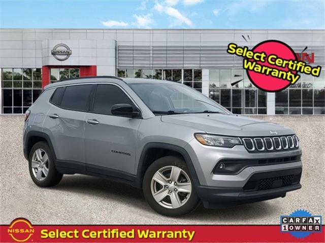 used 2022 Jeep Compass car, priced at $18,999