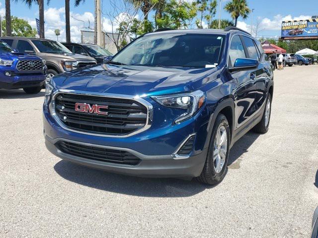 used 2021 GMC Terrain car, priced at $13,999
