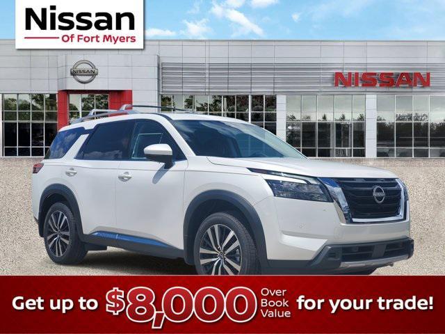 new 2025 Nissan Pathfinder car, priced at $48,278