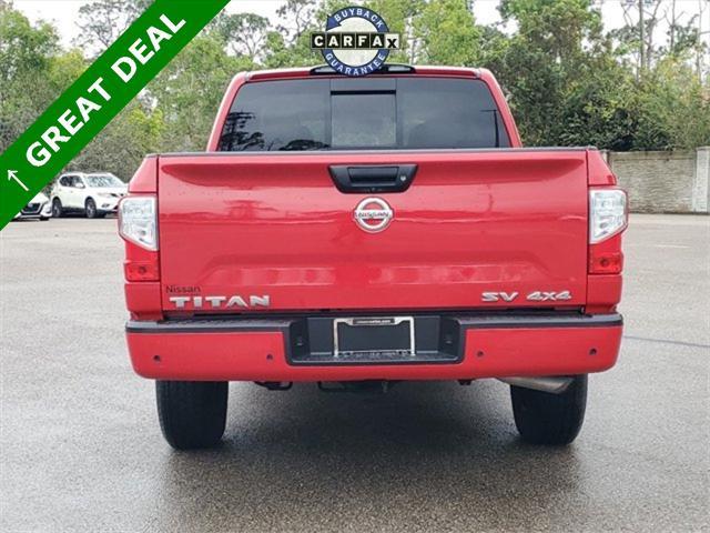 used 2022 Nissan Titan car, priced at $26,999