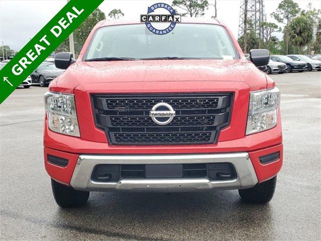 used 2022 Nissan Titan car, priced at $26,999