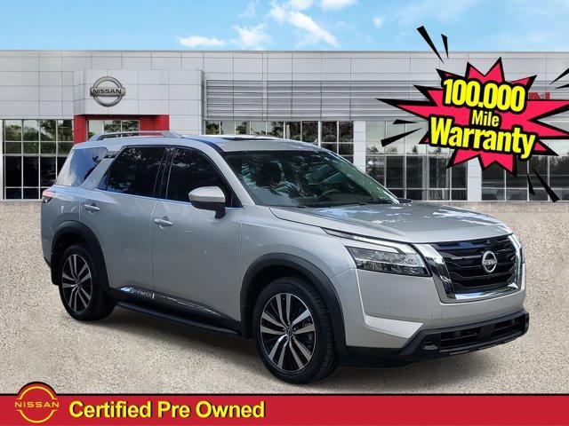 used 2024 Nissan Pathfinder car, priced at $36,999