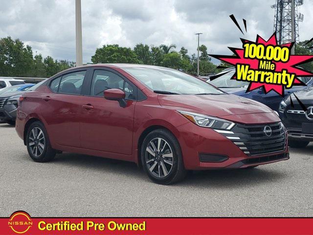 used 2024 Nissan Versa car, priced at $19,999