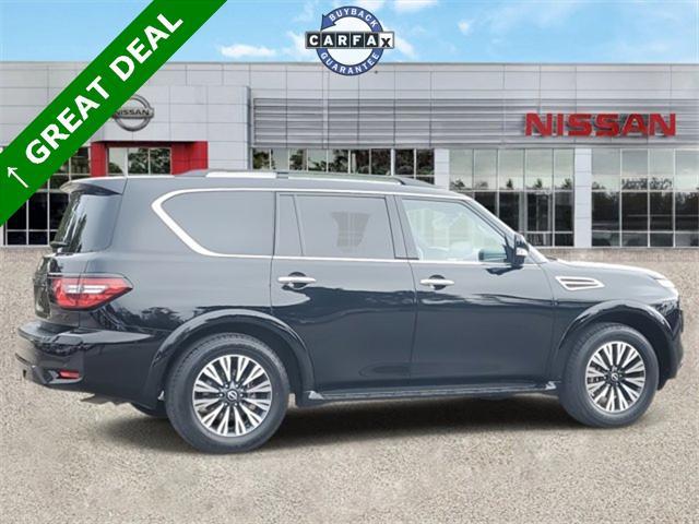 used 2023 Nissan Armada car, priced at $29,999