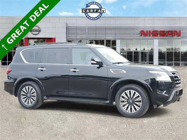 used 2023 Nissan Armada car, priced at $29,999