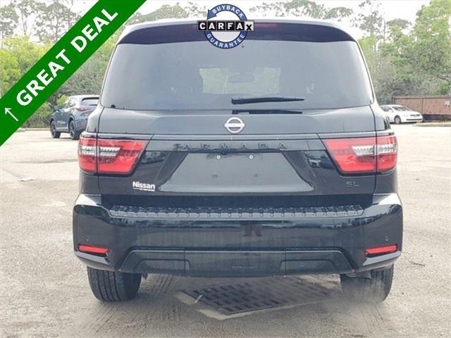 used 2023 Nissan Armada car, priced at $29,999