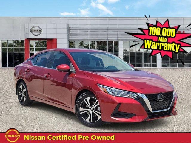 used 2021 Nissan Sentra car, priced at $18,999