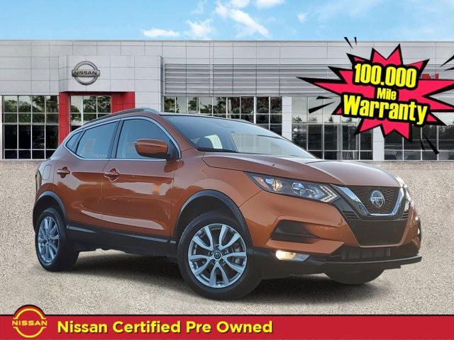 used 2021 Nissan Rogue Sport car, priced at $23,999