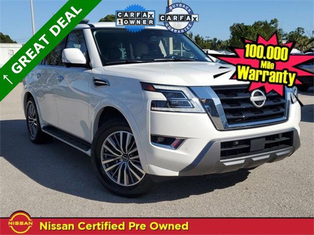 used 2023 Nissan Armada car, priced at $29,999