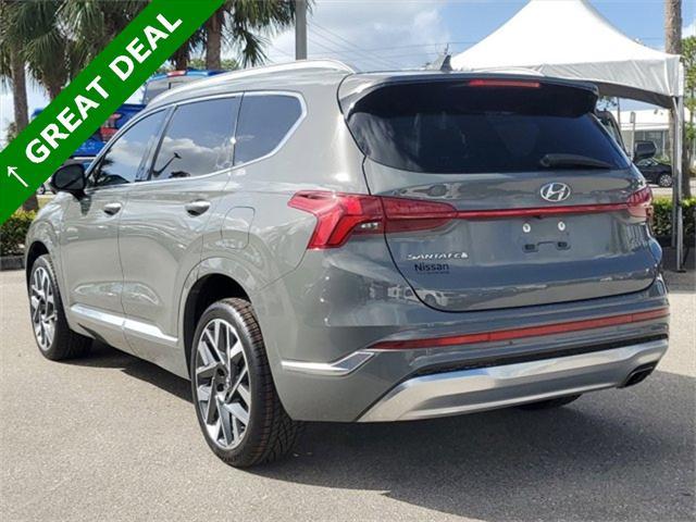 used 2022 Hyundai Santa Fe car, priced at $24,999