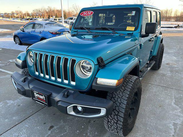 used 2020 Jeep Wrangler Unlimited car, priced at $28,972