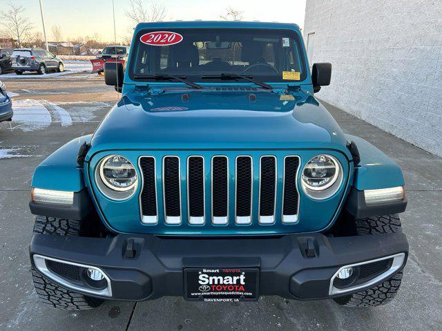 used 2020 Jeep Wrangler Unlimited car, priced at $28,972