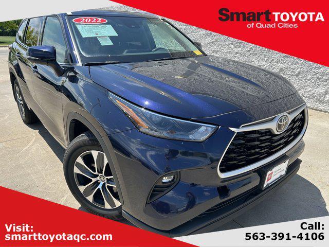 used 2022 Toyota Highlander car, priced at $38,220